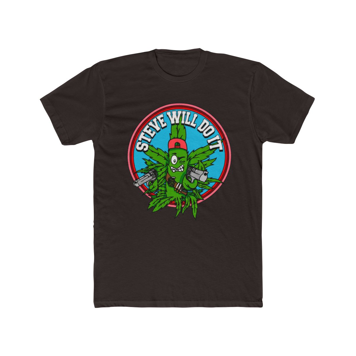 Full Send SteveWillDoIt Weed Shooter Tee Black - SS21 - US - alternate angle 2, merchandise