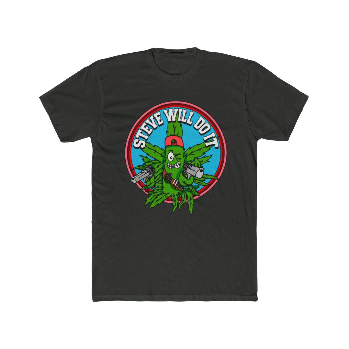 Full Send SteveWillDoIt Weed Shooter Tee Black - SS21 - US - alternate angle 5, merchandise