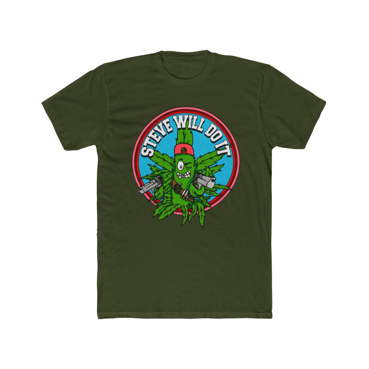 Full Send SteveWillDoIt Weed Shooter Tee Black - SS21 - US - alternate angle 4, merchandise