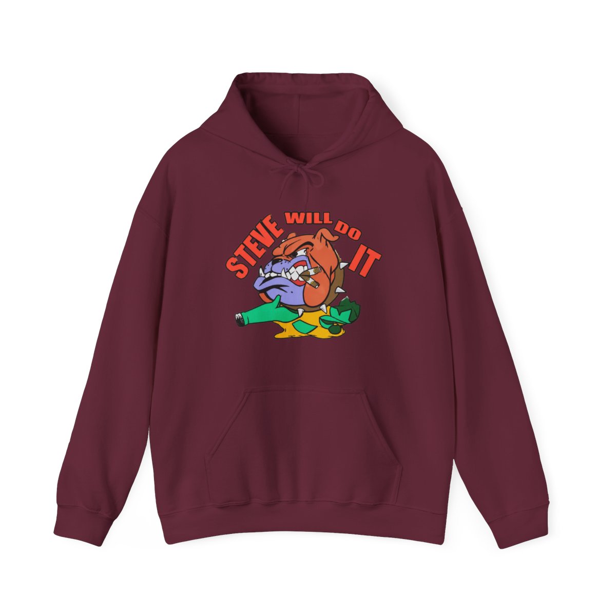 STEVEWILLDOIT BULLDOG HOODIE - alternate angle 3, merchandise