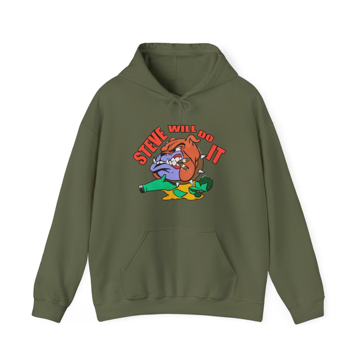 STEVEWILLDOIT BULLDOG HOODIE - alternate angle 4, merchandise