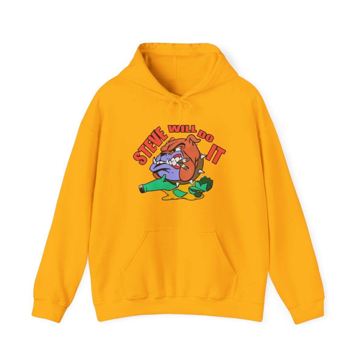 STEVEWILLDOIT BULLDOG HOODIE - alternate angle 2, merchandise