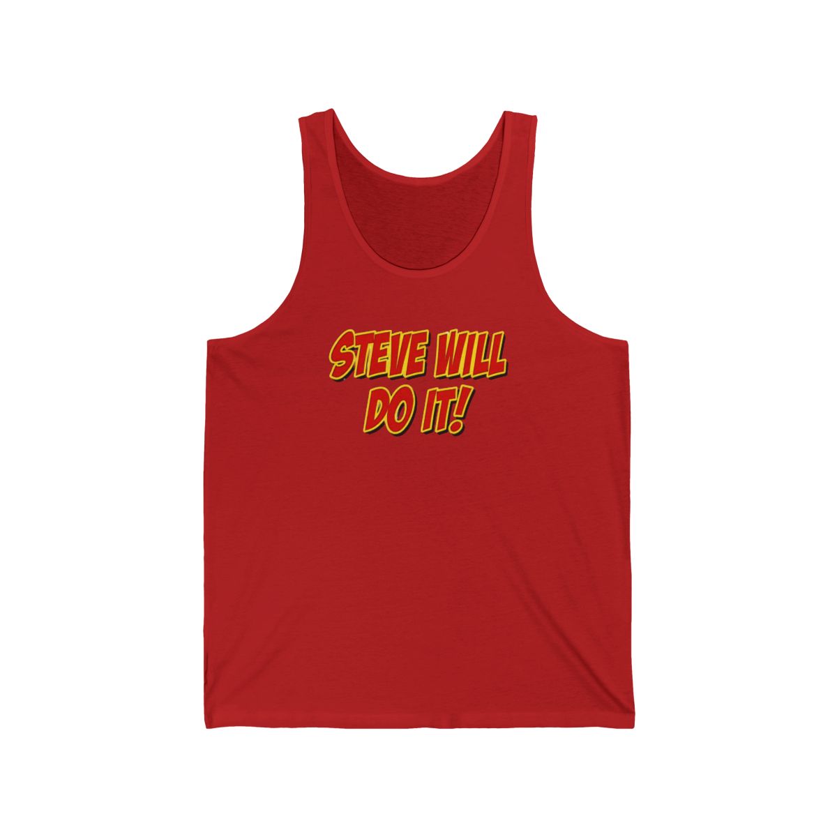 Steve Will Do It Tank Top- Grey - Original- Size L NEVER WORN - Full Send - Nelk | SteveWillDoIt - alternate angle 3, merchandise