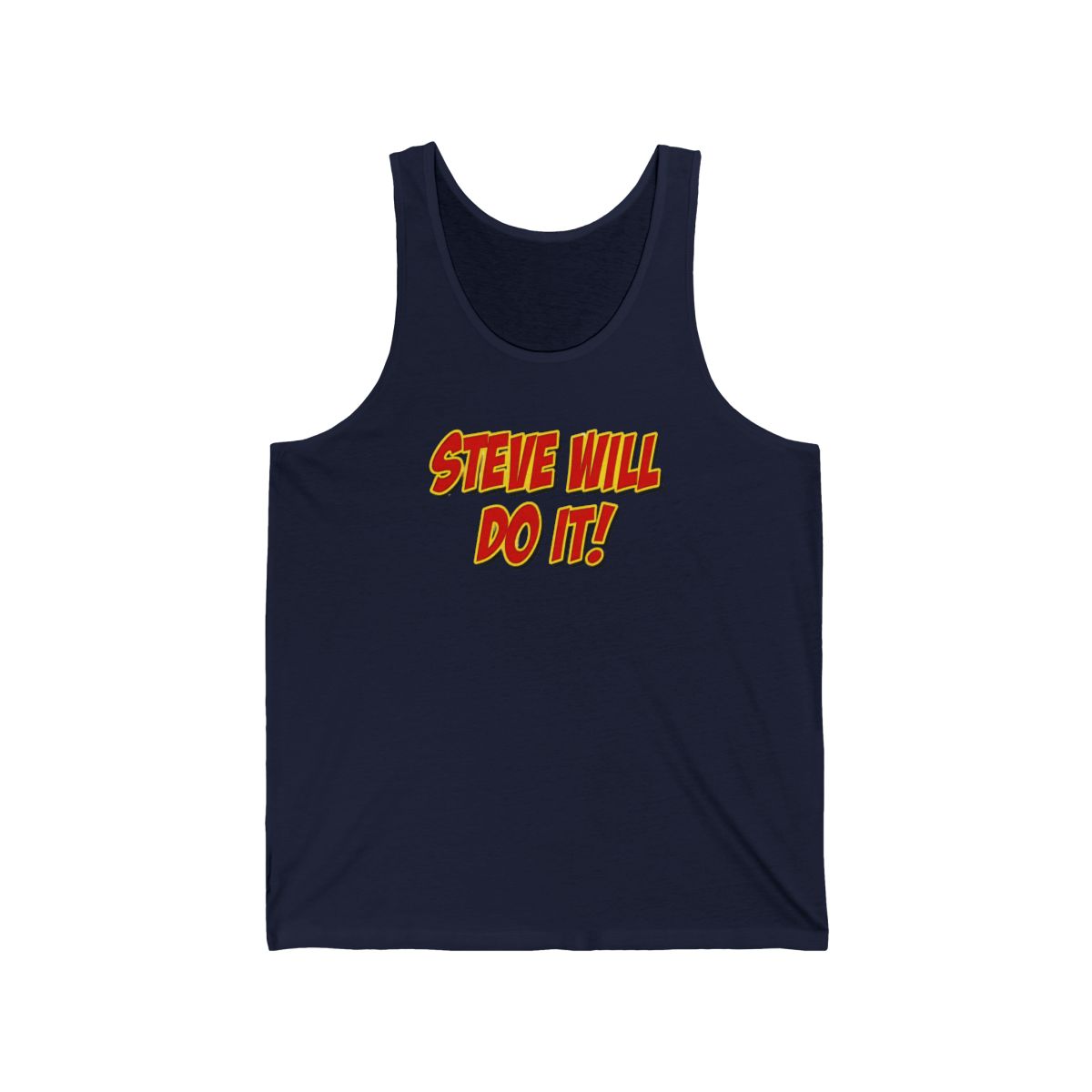 Steve Will Do It Tank Top- Grey - Original- Size L NEVER WORN - Full Send - Nelk | SteveWillDoIt