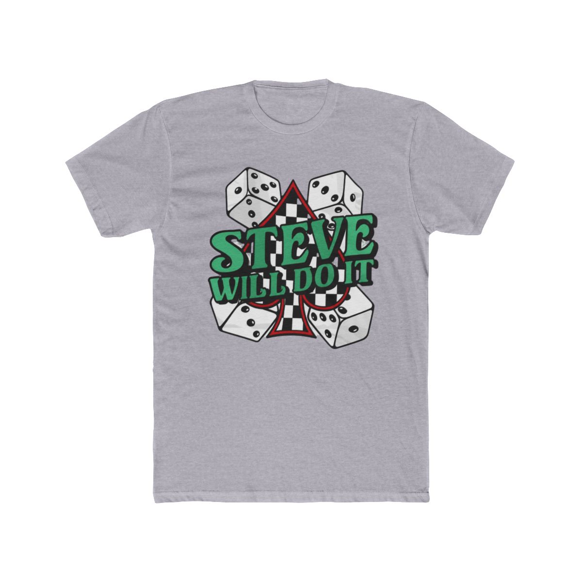 Full Send Stevewilldoit Casino Tee Blue Size Xl - alternate angle 4, merchandise
