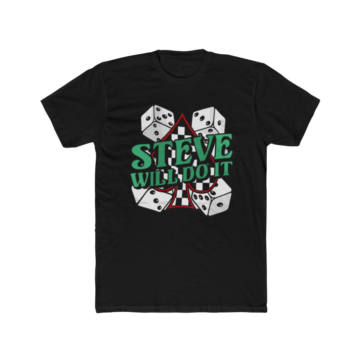 Full Send Stevewilldoit Casino Tee Blue Size Xl - alternate angle 3, merchandise