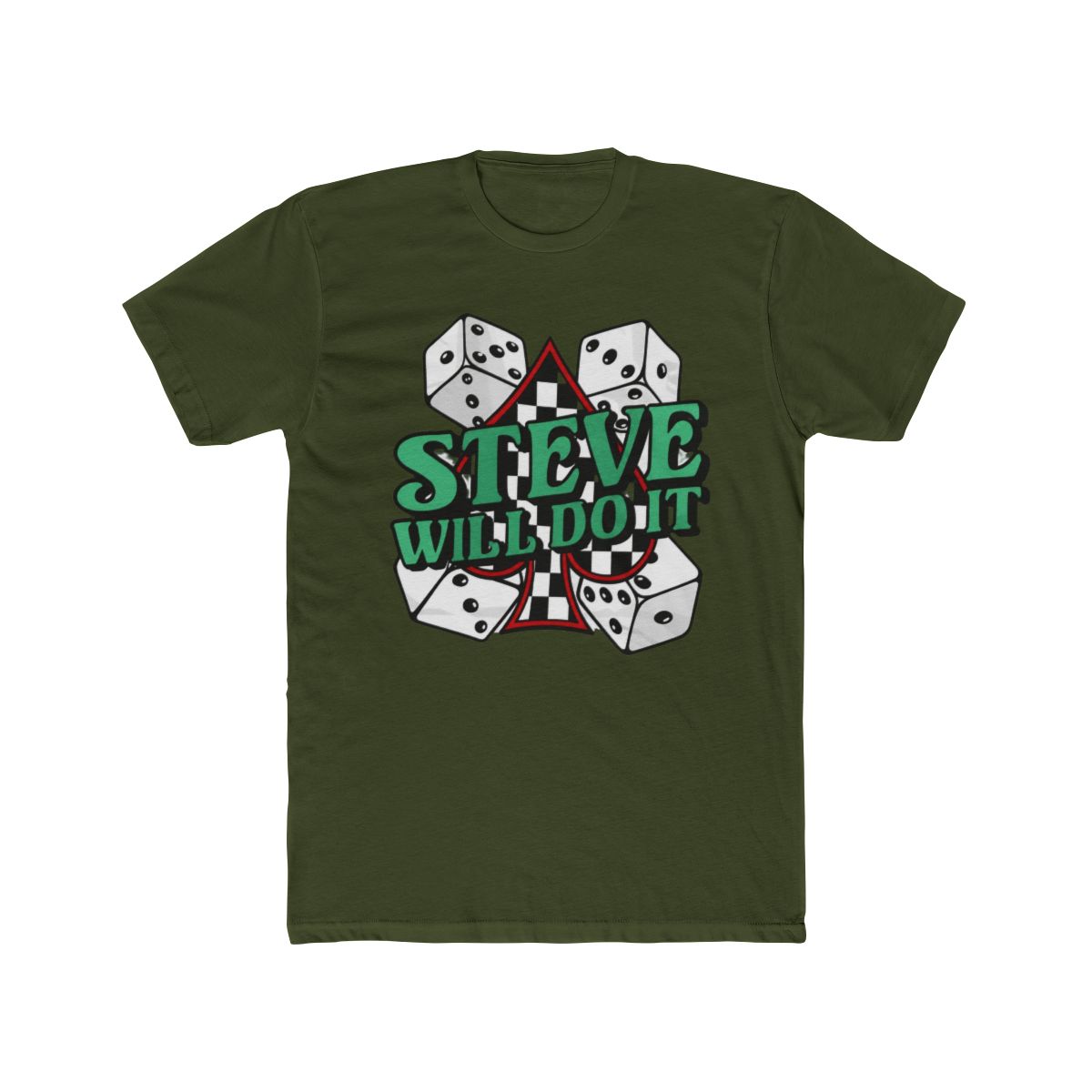 Full Send Stevewilldoit Casino Tee Blue Size Xl - alternate angle 5, merchandise