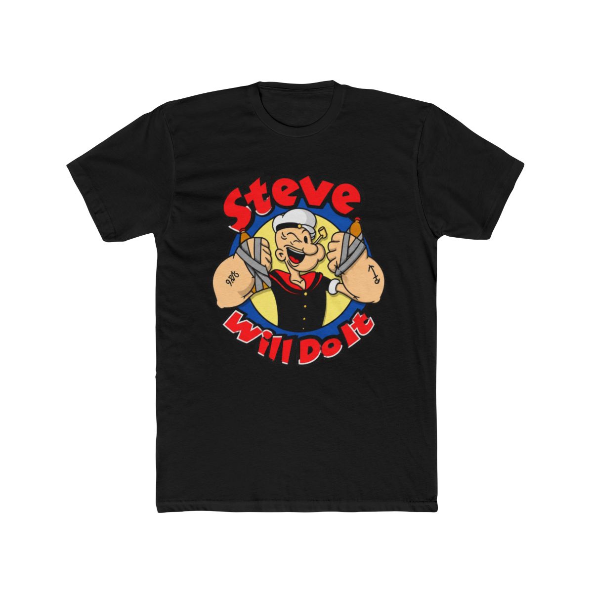 Full Send - SteveWillDoIt - Red Popeye Steve T Shirt - Official T-Shirts merchandise